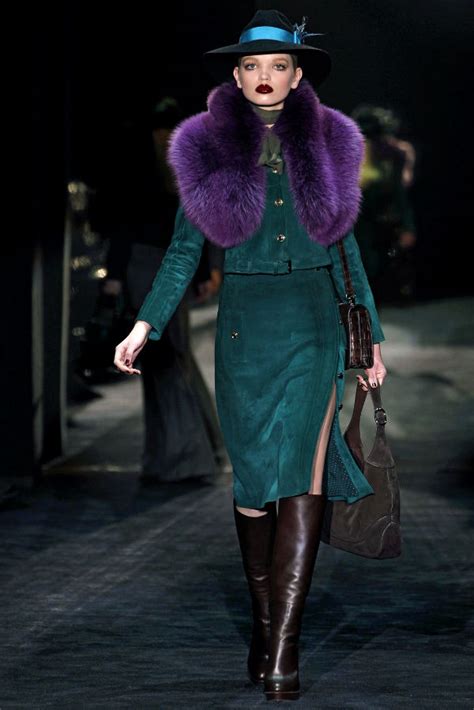 gucci fall 2011 style.com|Gucci Fall 2011 Inspires Us With 3 Hot Color Combos .